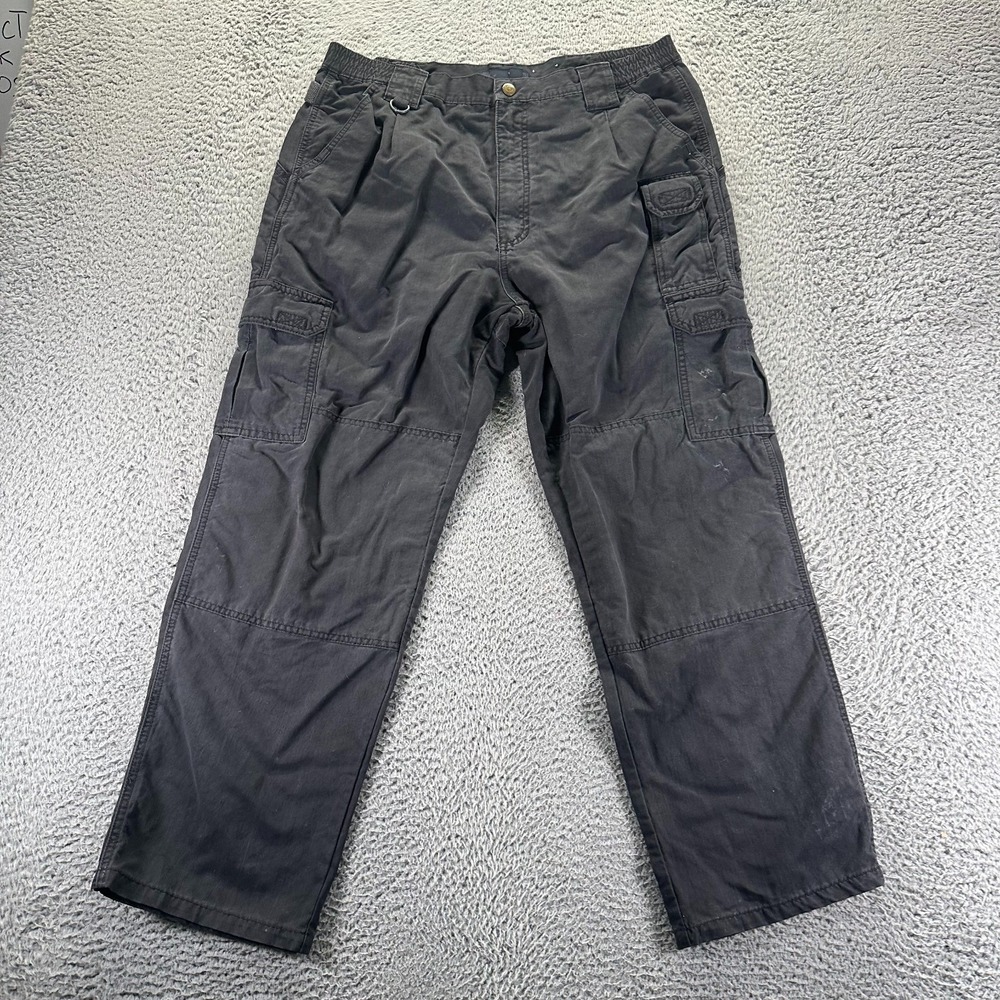 5.11‎ Tactical Pant Mens 34x30 Black Nylon Windbreaker Cargo Straight Gorpcore